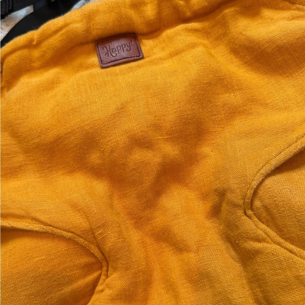 Marigold Yellow Happy Baby Revolution carrier - Picture 3 of 5